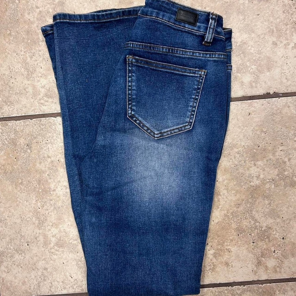 Flamingals Juniors 2/4 Medium Jeans 26" Embroidered Floran Flare Jeans